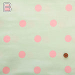 Cotton Corduroy Printed Fabric - Dot - nomura tailor