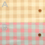 Cotton Corduroy Printed Fabric - Check - nomura tailor