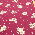 T/C Printed Fabric core yarn - Hawaiian - nomura tailor