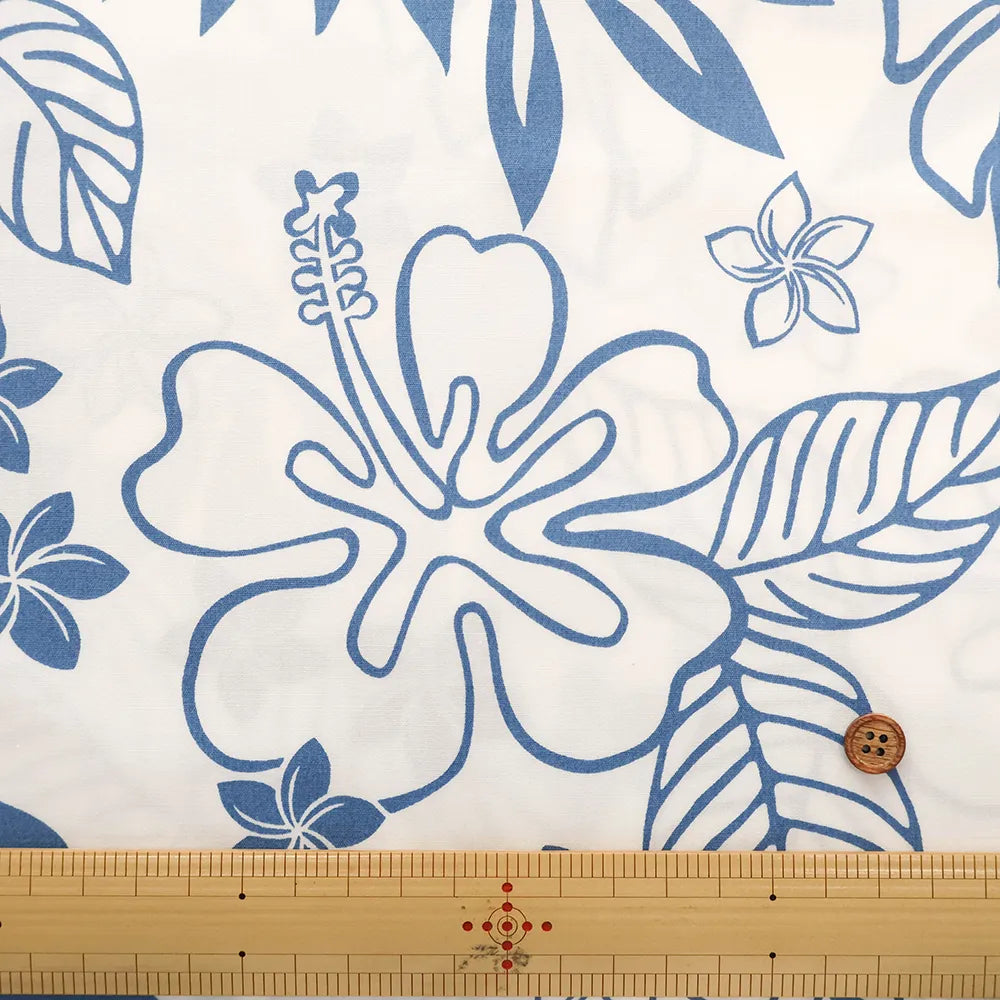 T/C Printed Fabric core yarn - Hawaiian - nomura tailor