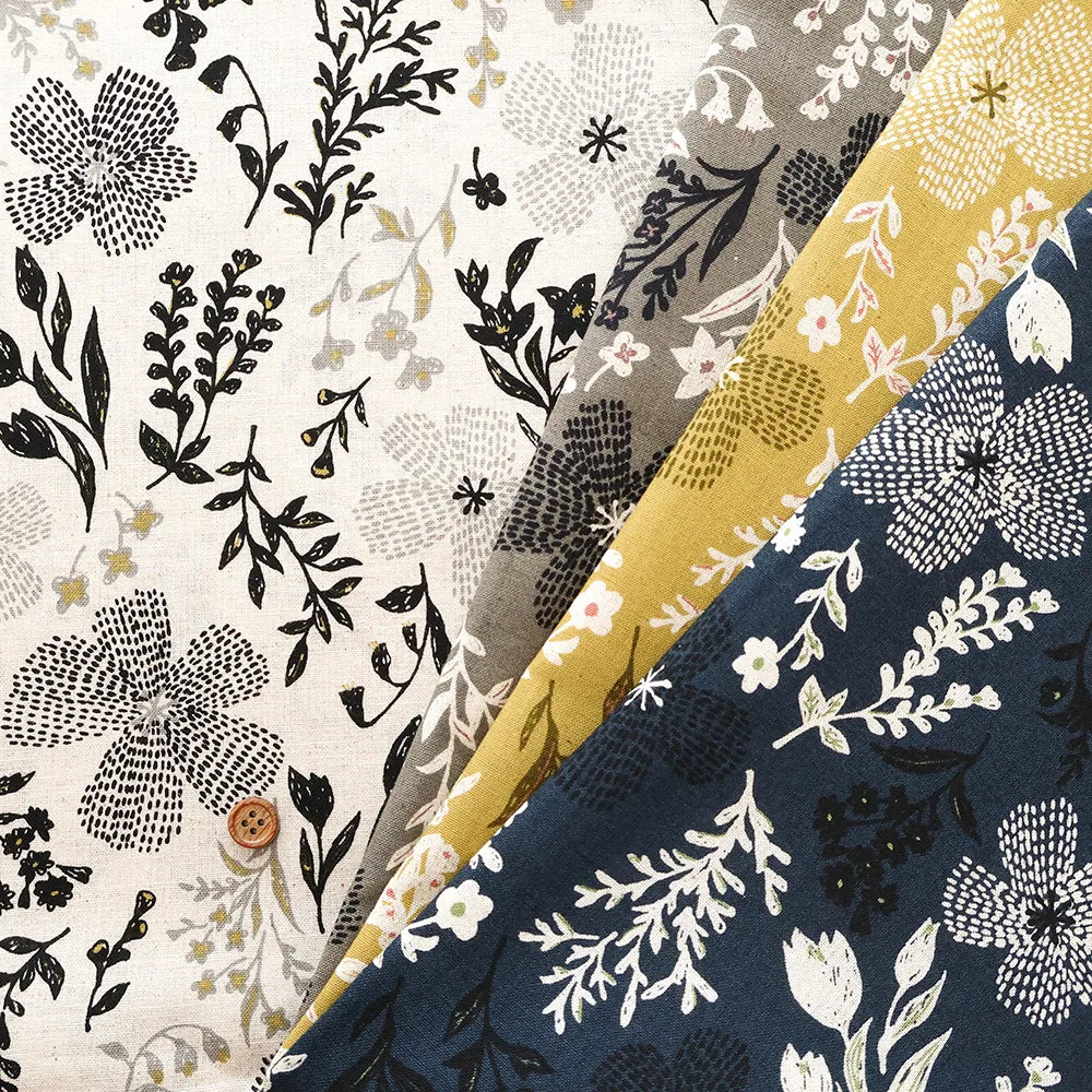C/L Sheeting Printed Fabric - Flowers - nomura tailor