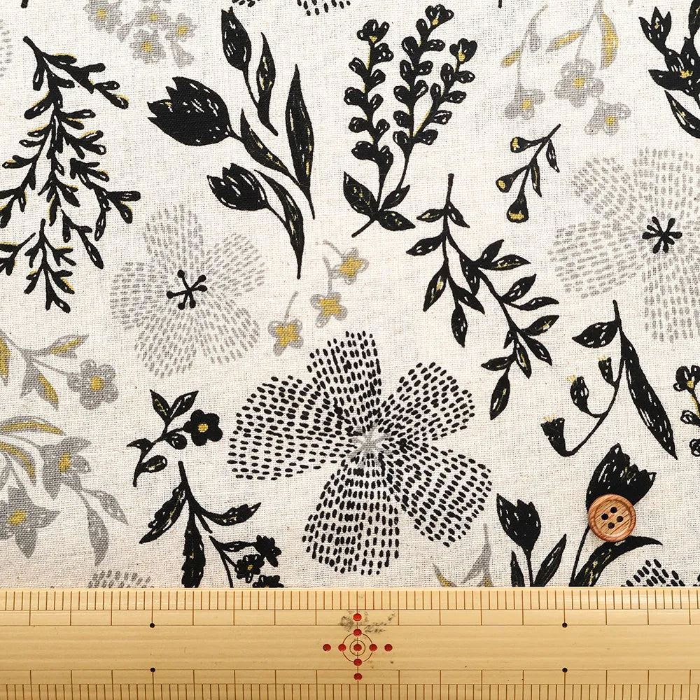 C/L Sheeting Printed Fabric - Flowers - nomura tailor
