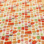 Cotton Oxford Printed Fabric - Supermarket - nomura tailor