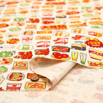 Cotton Oxford Printed Fabric - Supermarket - nomura tailor