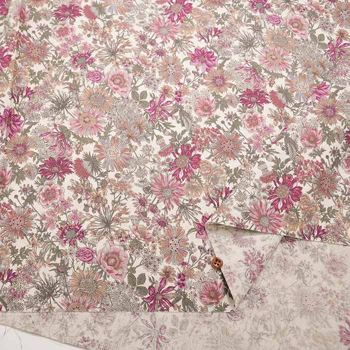 C/L sheeting printed fabric Flower - nomura tailor