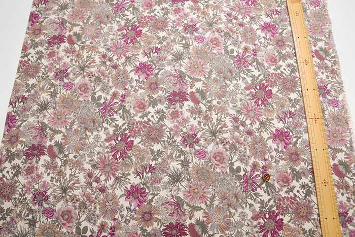 C/L sheeting printed fabric Flower - nomura tailor