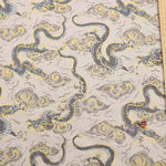 Cotton chinese Grame printed fabric New Currents Dragon - nomura tailor