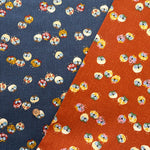 Cotton Sheeting printed Fabric - Japanese-style - Owl - nomura tailor