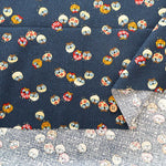 Cotton Sheeting printed Fabric - Japanese-style - Owl - nomura tailor