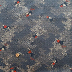 Cotton Sheeting printed Fabric - Japanese-style Seigaiha Rabbits - nomura tailor