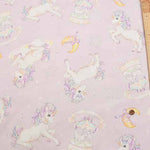 Cotton sheeting print fabric un/no unicorn - nomura tailor