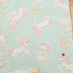 Cotton sheeting print fabric un/no unicorn - nomura tailor