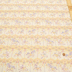 Cotton Sheeting Lame (Glitter) Printed Fabric - un/no Merry-go-round - nomura tailor