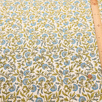 Silky-like Cotton Compass Print Fabric - Ethnic - nomura tailor