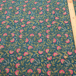 Silky-like Cotton Compass Print Fabric - Ethnic - nomura tailor