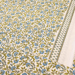 Silky-like Cotton Compass Print Fabric - Ethnic - nomura tailor