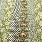 Silky-like Cotton Compass Print Fabric - Ethnic - nomura tailor