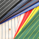 Cotton Broad Fabric - Pencil Stripe - nomura tailor