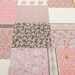 Cire Finish Cotton Compass Printed Fabric - Ethnic Patchwork - nomura tailor