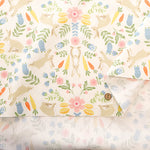 Cotton Oxford Printed Fabric - Rabbit - nomura tailor