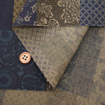 Cotton Sheeting printed Fabric - Oshima Style - nomura tailor