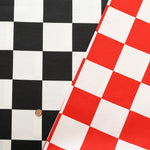 Cotton Oxford Printed Fabric - Check - nomura tailor