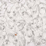 Cotton 100 twin voile printed fabric Flower - nomura tailor