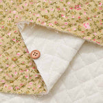 Cotton broadcloth printed quilt fabric <all stitch> small flowers - nomura tailor