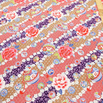 Cotton Sharting Lame (Glitter) Printed Fabric - Hana to Mari - nomura tailor