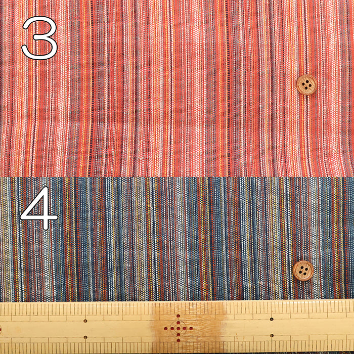 Made in China Cotton Yarn-Dyed Multi-stripe Fabric - nomura tailor