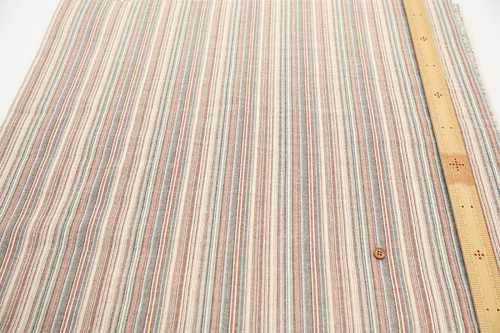 Made in China Cotton Yarn-Dyed Multi-stripe Fabric - nomura tailor