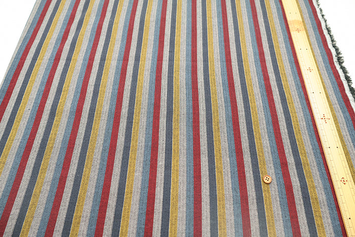 Made in China Cotton Yarn-Dyed Fabric - Japanese Style Stripe Wide - nomura tailor