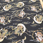 Cotton Scare Lame (Glitter) Fabric - God of wind and god ofthunder - nomura tailor