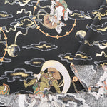 Cotton Scare Lame (Glitter) Fabric - God of wind and god ofthunder - nomura tailor