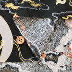 Cotton Scare Lame (Glitter) Fabric - God of wind and god ofthunder - nomura tailor