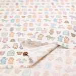 Cotton sheeting print fabric Haniwa - nomura tailor