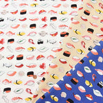 Cotton Seating Printed Fabric Osushi - nomura tailor