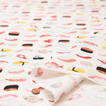 Cotton Seating Printed Fabric Osushi - nomura tailor