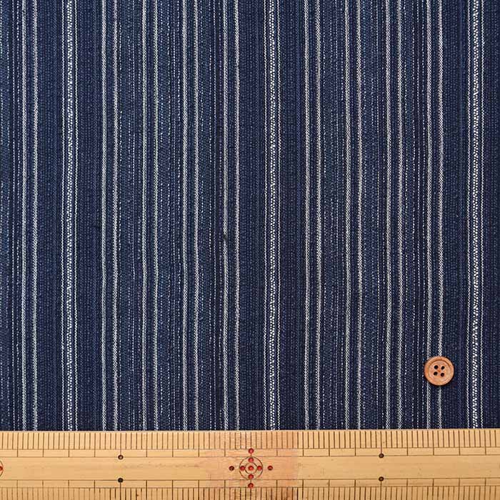 China Cotton plain weave fabric Stripe pattern - nomura tailor