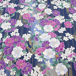 Cotton Scare Lame (Glitter) Fabric - Cherry blossoms - nomura tailor