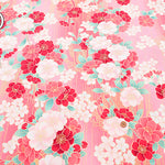 Cotton Scare Lame (Glitter) Fabric - Cherry blossoms - nomura tailor