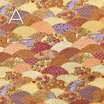 Cotton Sheeting Lame Print Landwave - nomura tailor