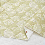 Cotton Ox Printed Quilt Fabric ≪Half Needle≫ Leaf - nomura tailor