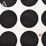 Cotton Ox Printed Fabric Big Polka Dots - nomura tailor