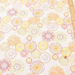 Cotton Ripple Printed Fabric Fireworks - nomura tailor