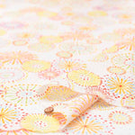 Cotton Ripple Printed Fabric Fireworks - nomura tailor