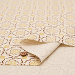 Cotton Oxford Fabric - Moroccan Flower - nomura tailor