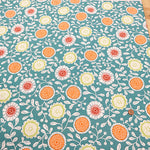 Cotton Oxford Printed Fabric - Flower - nomura tailor