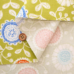 Cotton Oxford Printed Fabric - Flower - nomura tailor