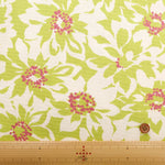 Cotton Oxford Printed Fabric - Flowers - nomura tailor